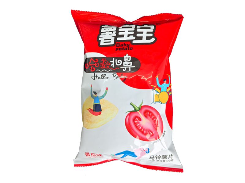 Ketchup Flavor Potato Chips
