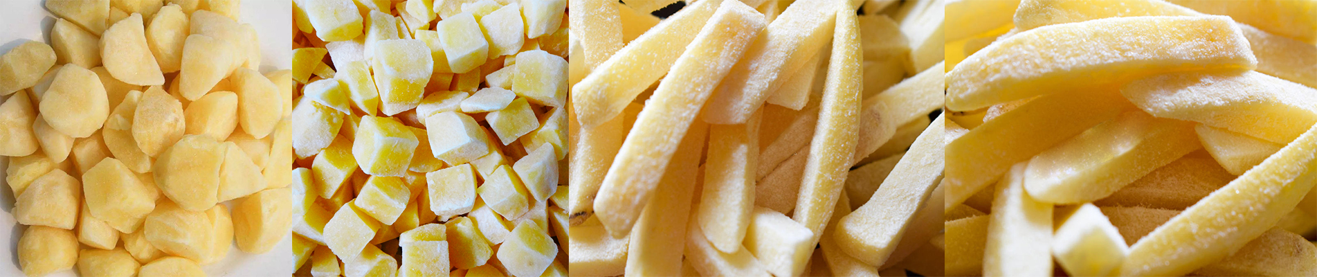 Gefrorene Kartoffeln