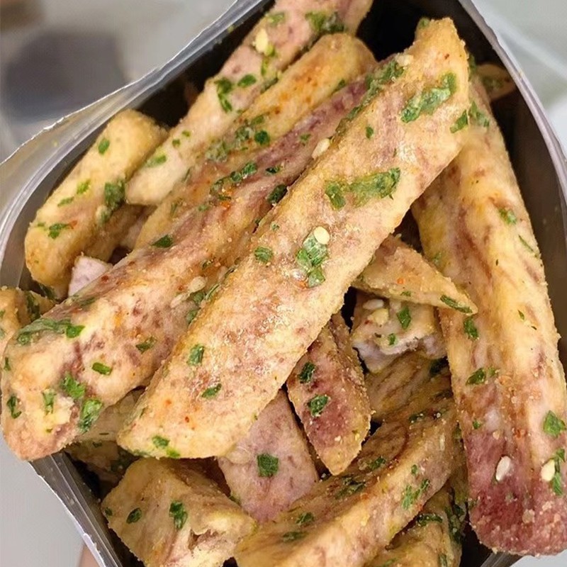 #Scallion Flavor Taro Sticks